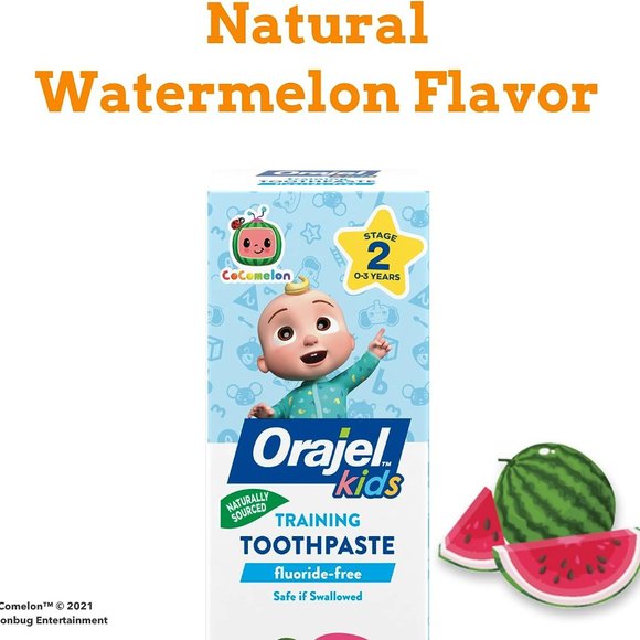 Orajel Kids CoComelon Training Toothpaste Fluoride-Free - Picture 5 of 7
